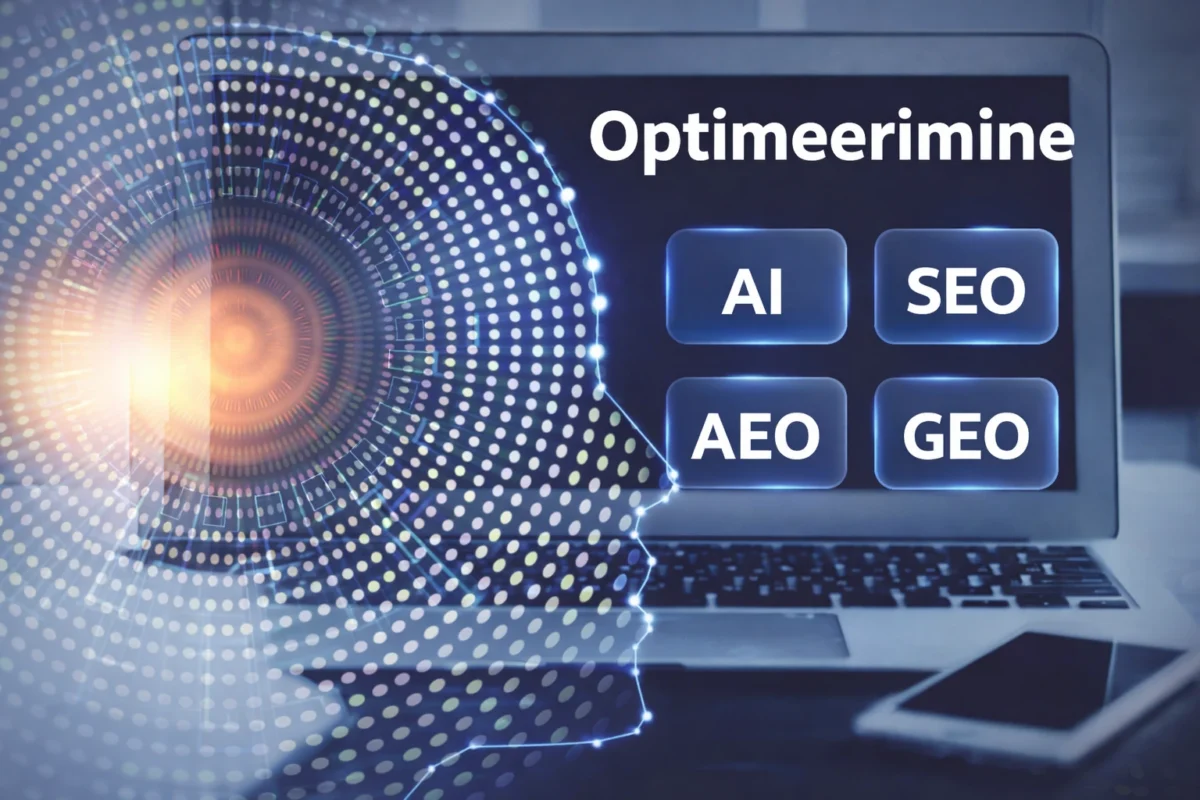 SEO, AEO, GEO terminite tähendus