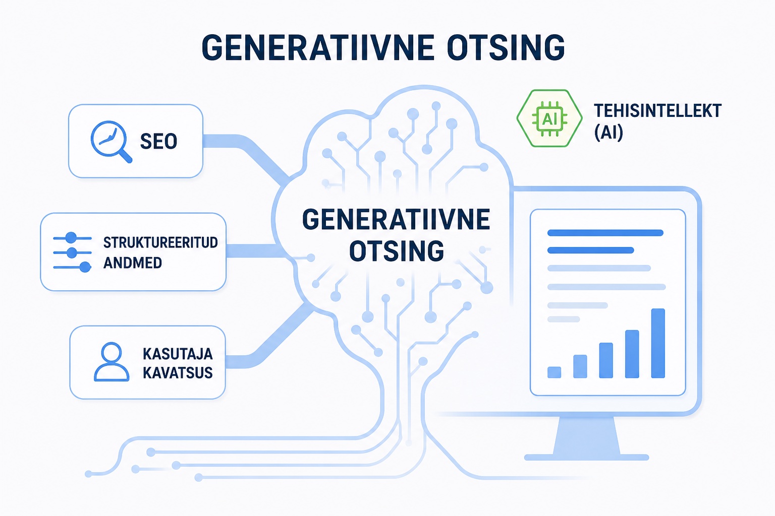 Sisuturundus ja ettevõtte nähtavus Google'i ning AI otsingutes